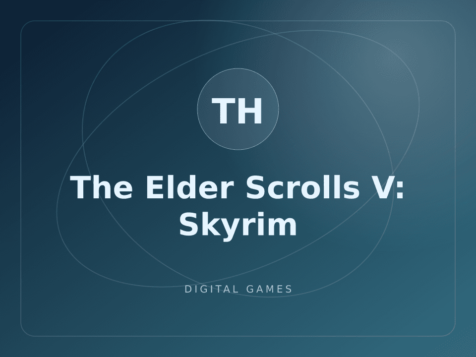 The Elder Scrolls V: Skyrim