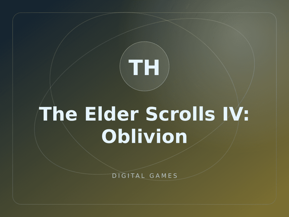 The Elder Scrolls IV: Oblivion
