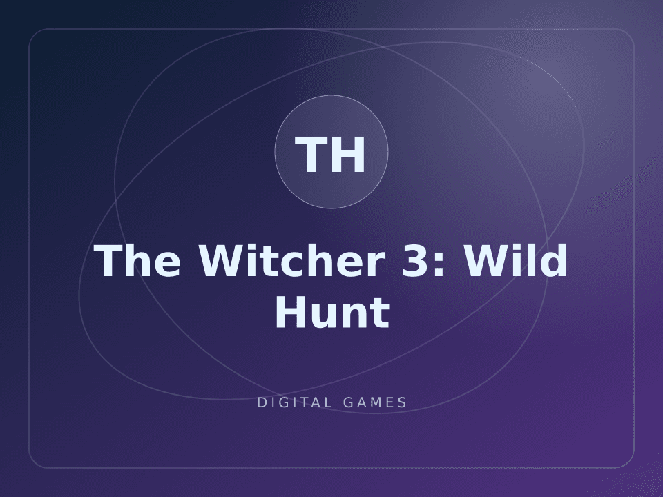 The Witcher 3: Wild Hunt