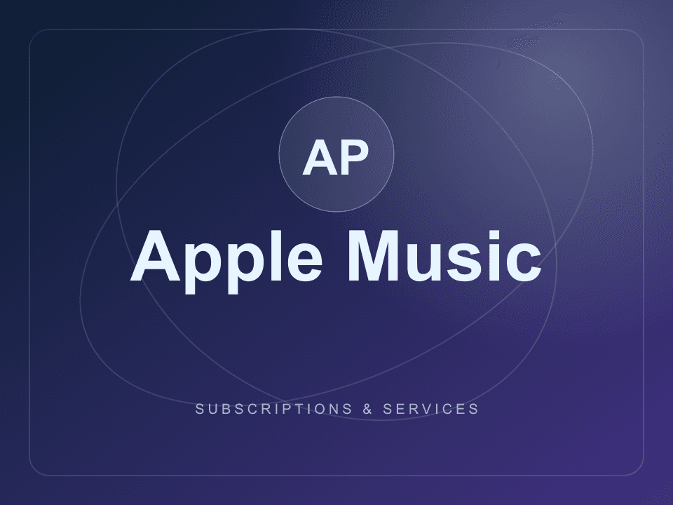 Apple Music — gift card 3 months