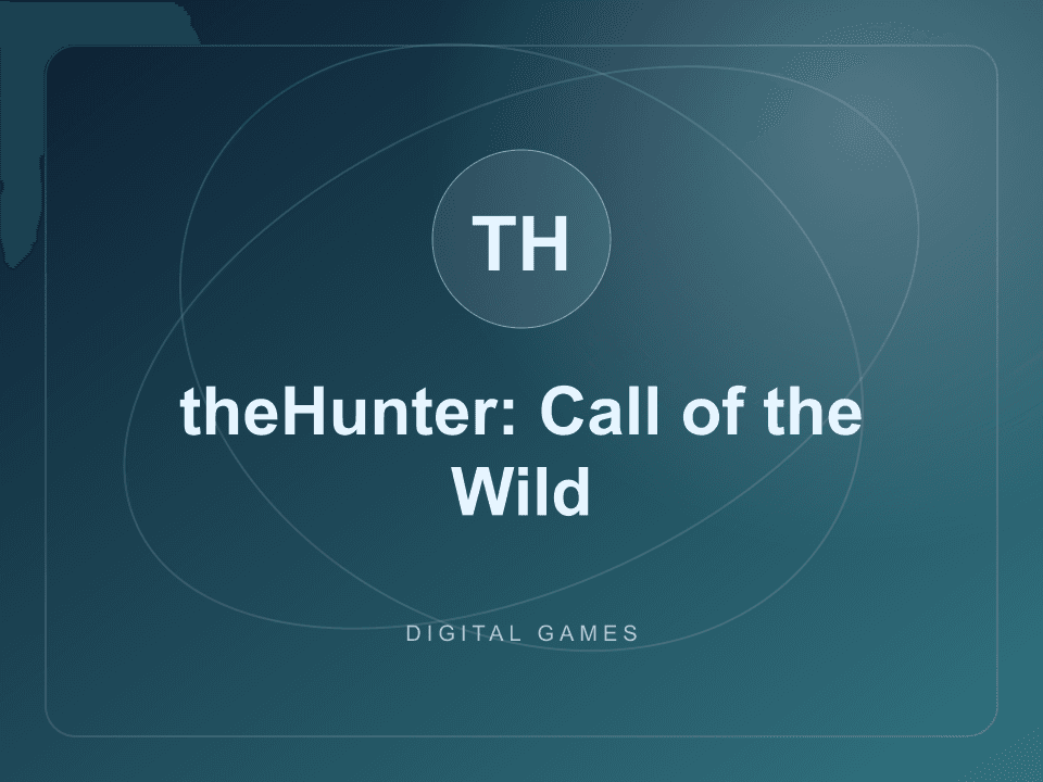 theHunter: Call of the Wild