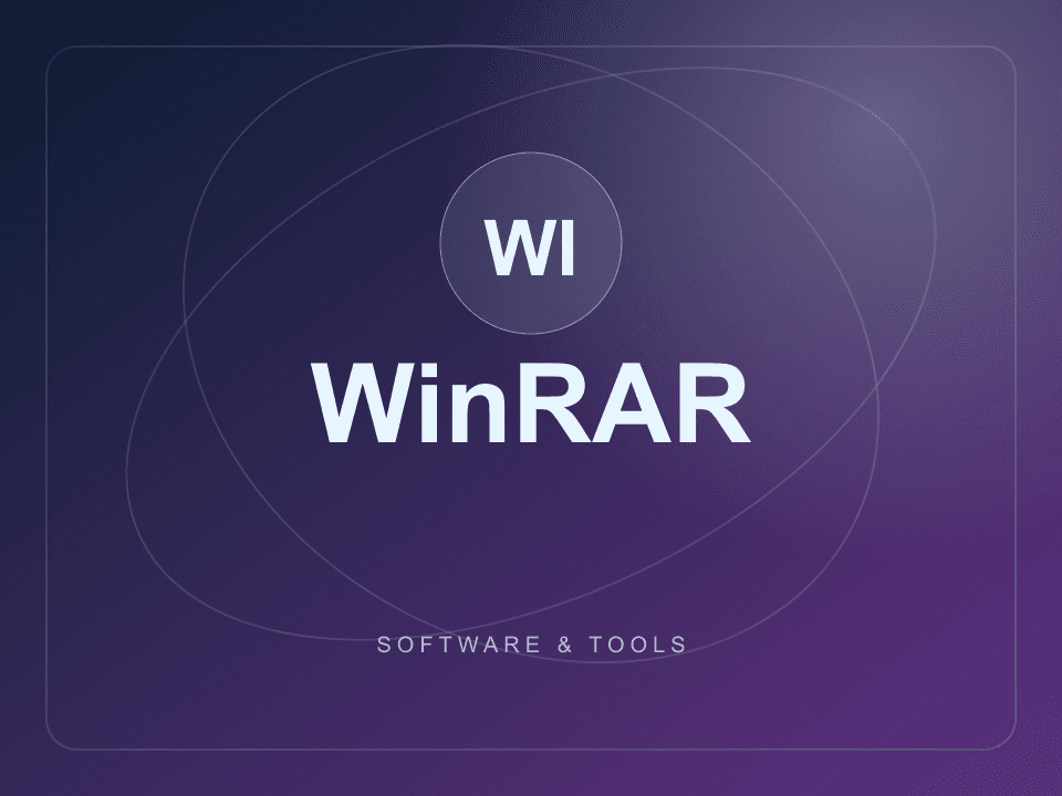 WinRAR — perpetual licence